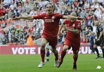 andy carroll sends liverpool into fa cup final