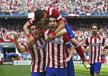 atletico madrid extends lead diego costa injured in win
