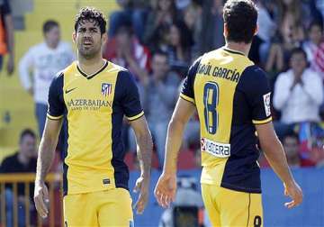 atletico madrid s diego costa could miss malaga game