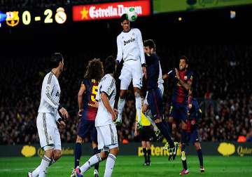 barcelona madrid need miracle to reach wembley