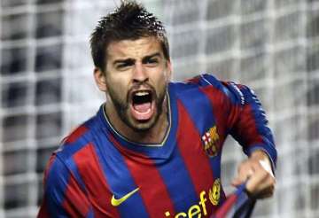 barcelona s pique out for 3 weeks misses supercup