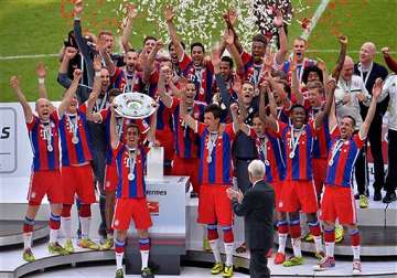 bayern munich celebrates 24th german title league win