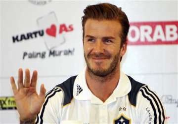 beckham galaxy in possible farewell tour