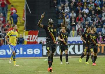 belgium beats sweden 2 0 in world cup warm up