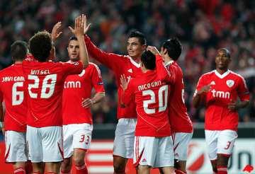 benfica beats otelul 1 0 in champions league