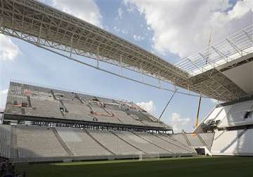 brazil holds test events at 2 world cup stadiums
