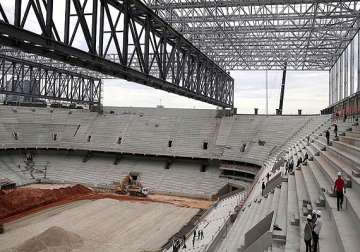 brazil s world cup stadium in new setback.