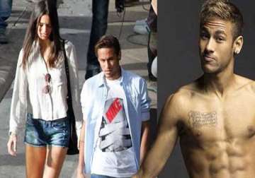 brazil star neymar shoots nike advert with a spanish beauty