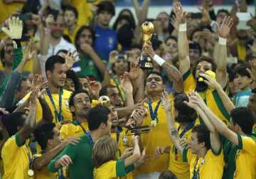 brazil wins confederations cup beats spain 3 0 in final