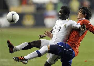 chile ghana draw 1 1 in friendly