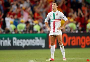 cristiano ronaldo stands by as portugal goes out