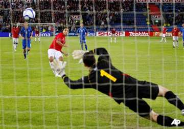denmark norway face off in euro 2012 qualifier