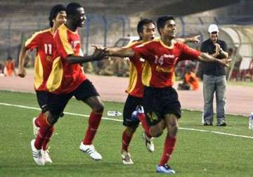 east bengal enter afc cup semi final 1 1 draw with semen padang