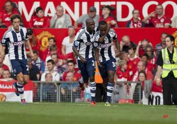 english premier league united s woes intensify with 2 1 loss to west brom