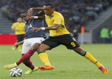 fifa world cup france thrashes jamaica 8 0 in final warm up match