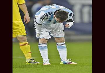 fifa world cup messi s bouts of nausea puzzle world of football