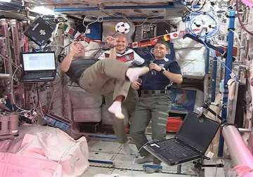 fifa world cup best wishes come from space station