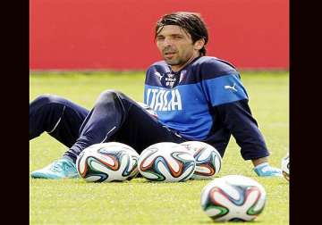 fifa world cup italy s gianluigi buffon set to miss the match against england