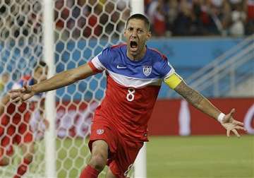 fifa world cup dempsey brooks give us 2 1 win over ghana
