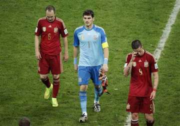 fifa world cup spain not good enough after early world cup exit