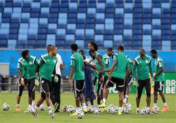 fifa world cup nigerians seek world cup win to lift somber mood