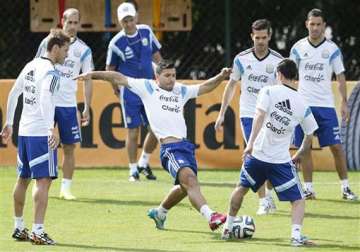 fifa world cup argentina prepare for iran match