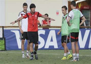 fifa world cup germany coach urges players to stay focused against ghana