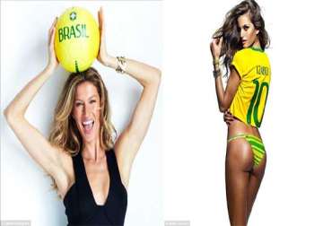 fifa world cup gisele bundchen and alessandra ambrosio the hottest fans of brazil