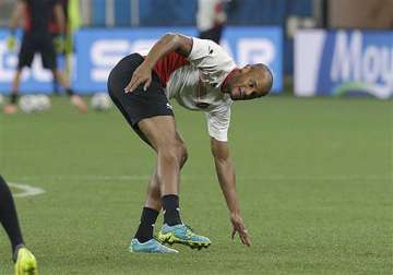 fifa world cup captain kompany ruled out of world cup group match