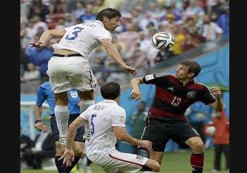 fifa world cup germany tops group on muller s stellar show usa in last 16