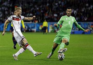 fifa world cup germany beats algeria 2 1 in extra time