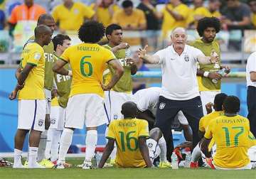 fifa world cup young brazil squad feeling the pressure says brazilian coach