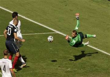 fifa world cup manuel neuer s composure stands out in win over france