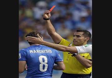 fifa world cup mexican rodriguez to referee brazil germany semi final