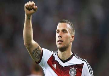 fifa world cup germany has no messi or neymar but strong team says podolski