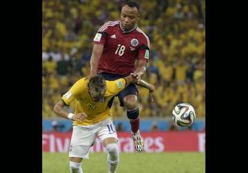 fifa world cup brazil wants punishment for zuniga cancelation of silva s booking