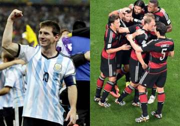fifa world cup final magical messi or united germany