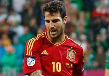 fabregas is spain s clairvoyant at euro 2012