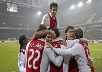 first win for ajax in champions league as they beats celtic 1 0