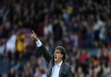 future doesn t change with one defeat barcelona coach