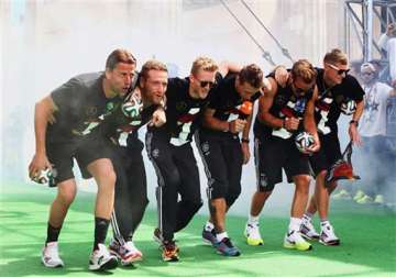 germany players criticized over gaucho dance