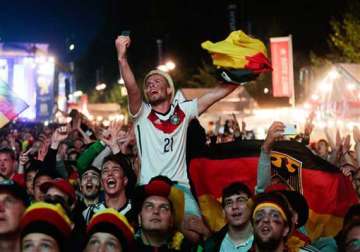 germany s world cup party gets underway at home