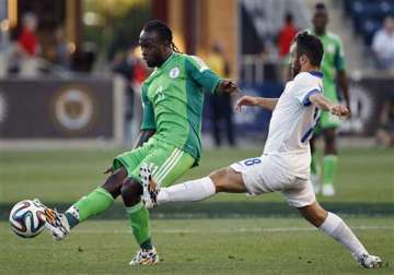 greece nigeria tune up with 0 0 draw