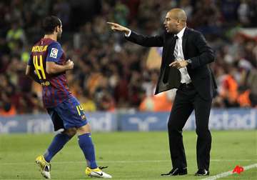 guardiola says he thinks about leaving barcelona