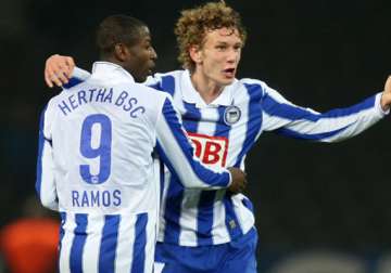 hertha berlin abandons battle against relegation