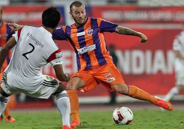 isl fc pune city forward goossens ruled out of next match