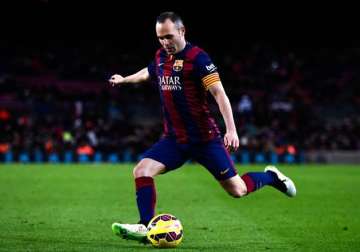 barcelona elect andres iniesta as captain