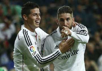real madrid s james rodriguez ramos out for a long haul