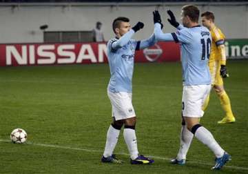 champions league cska rallies to draw 2 2 with manchester city