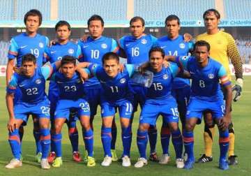 22 member india squad for football world cup qualifiers